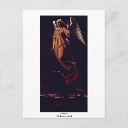 Nemesis van Rethel Alfred Briefkaart (Voorkant)