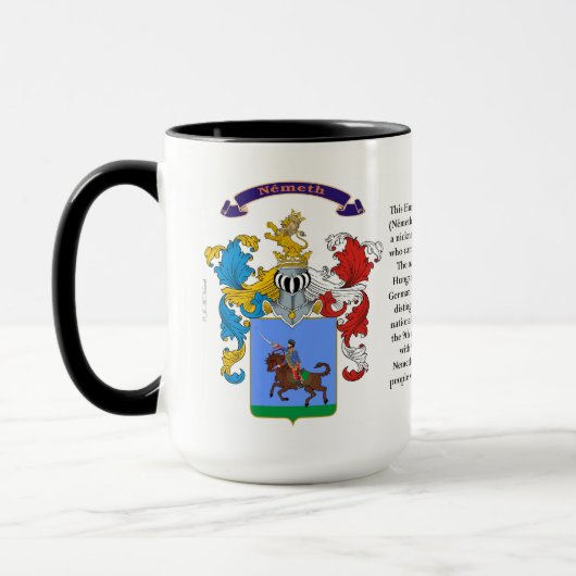 Nemeth Family Coat of Arms Mok (Links)