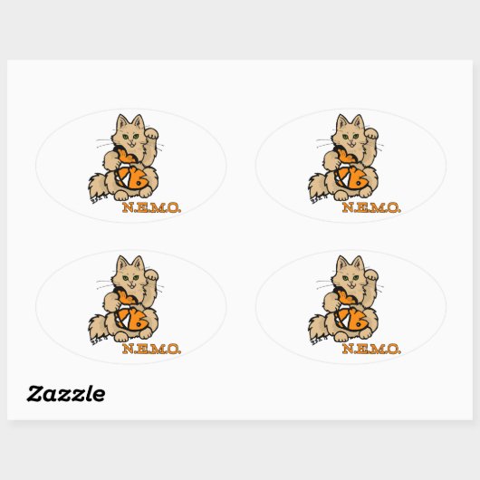 NEMO Car Stickler Ovale Sticker (Vel)