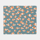 Nemo en vrienden fleece deken (Voorkant (Horizontaal))