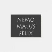 Nemo malus felix post-it® notes (Voorkant)