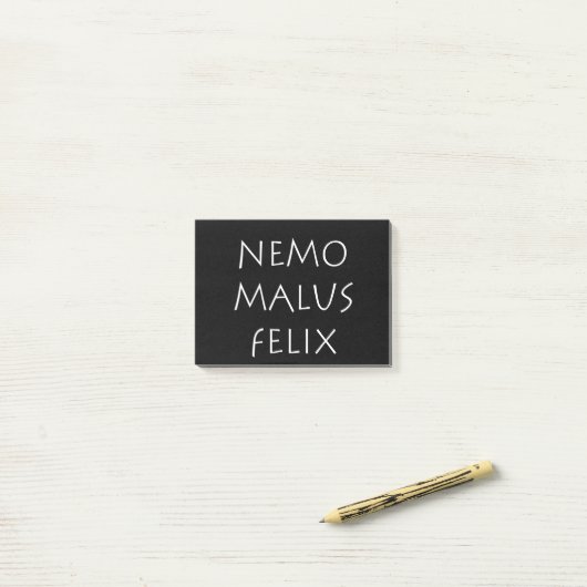 Nemo malus felix post-it® notes (Op bureau)