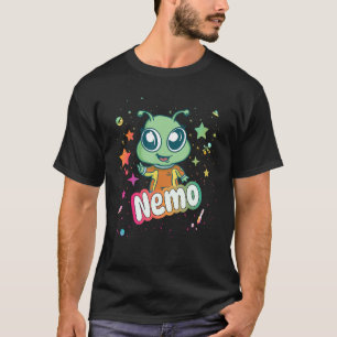 NEMO - Schattigee jongensnaam met leuke alien T-shirt