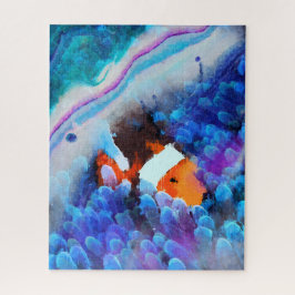Nemo vinden - Abstracte onderwaterkunst Legpuzzel