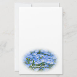 NEMOPHILA（Baby Blue Eyes） Briefpapier