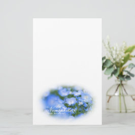 NEMOPHILA（Baby Blue Eyes） Briefpapier