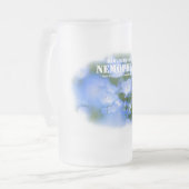 NEMOPHILA（Baby Blue Eyes） Matglas Bierpul (Voorkant links)