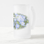 NEMOPHILA（Baby Blue Eyes） Matglas Bierpul (Voorkant rechts)