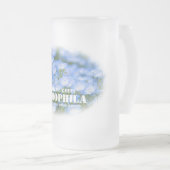 NEMOPHILA（Baby Blue Eyes）  Matglas Bierpul (Voorkant rechts)