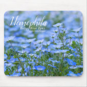 NEMOPHILA(Baby Blue Eyes) Muismat (Voorkant)