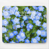 NEMOPHILA(Baby Blue Eyes) Muismat (Voorkant)