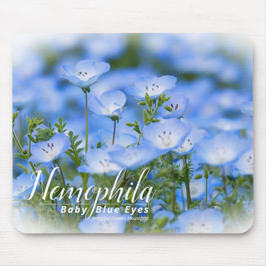 NEMOPHILA（Baby Blue Eyes） Muismat (Voorkant)