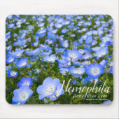 NEMOPHILA(Baby Blue Eyes) Muismat (Voorkant)