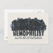 Nemophilist Briefkaart (Voorkant / Achterkant)