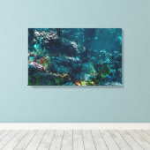 Nemo's tuin canvas afdruk (Insitu (Houten vloer))