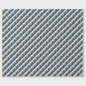 Nemunas River, Vilkija, LITOUWEN - ECHO PRINT — Cadeaupapier (Vlak)