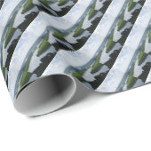 Nemunas River, Vilkija, LITOUWEN - ECHO PRINT — Cadeaupapier (Rol Hoek)