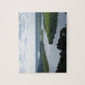 Nemunas, rivier de Vilkija, LITOUWEN — Legpuzzel (Verticaal)