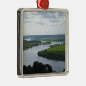 Nemunas, rivier de Vilkija, LITOUWEN — Metalen Ornament (Rechts)