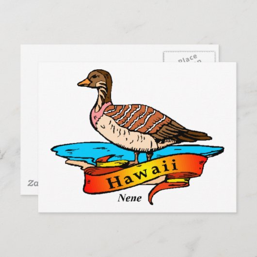 NeNe Bird Briefkaart (Voorkant / Achterkant)