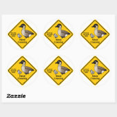 Nene Crossing Ronde Sticker (Vel)