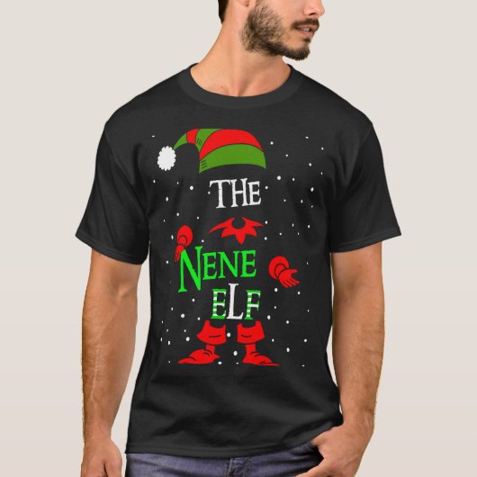 Nene Elf Group Matching Family Christmas T-shirt (Voorkant)