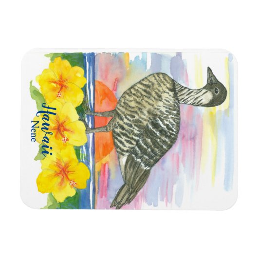 Nene Hawaiian Goose State Bird of Hawaii Magneet (Horizontaal)