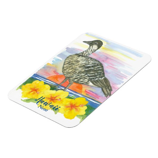 Nene Hawaiian Goose State Bird of Hawaii Magneet (Linkerzijde)