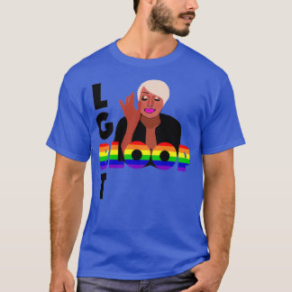 NENE LEAKES LGBT Bloop Pride RHOA Real Housewiegen T-shirt