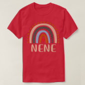 Nene Rainbow Grandma Cute Moederdag Funny Nene T-shirt (Design voorkant)