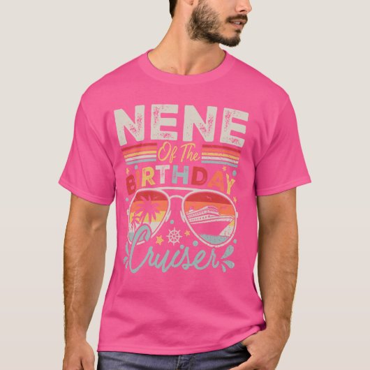 Nene van de verjaardag Cruiser zonnebril Cruise Vi T-shirt (Voorkant)