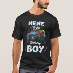 Nene Van De Verjaardags Jongen Monster Vrachtwagen T-shirt