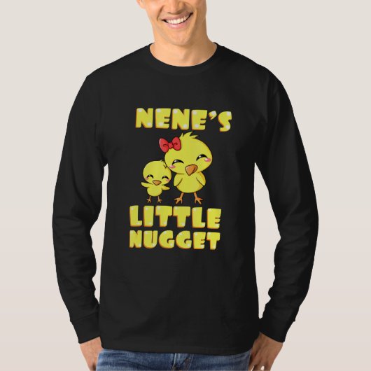 Nenes Little Nugget Chicken Grandma Moederdag T-shirt (Voorkant)