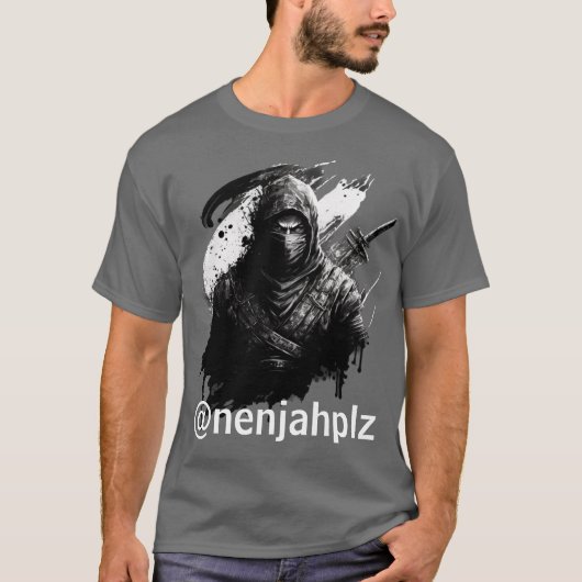 @nenjahplz Dark T-Shirt (Voorkant)