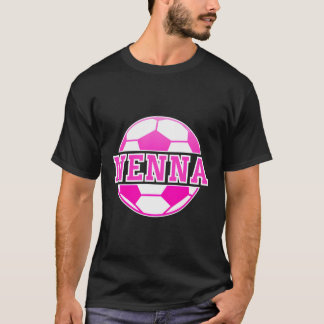 Nenna Naam Voetbal Spelen Football Sport Fan Balls T-shirt