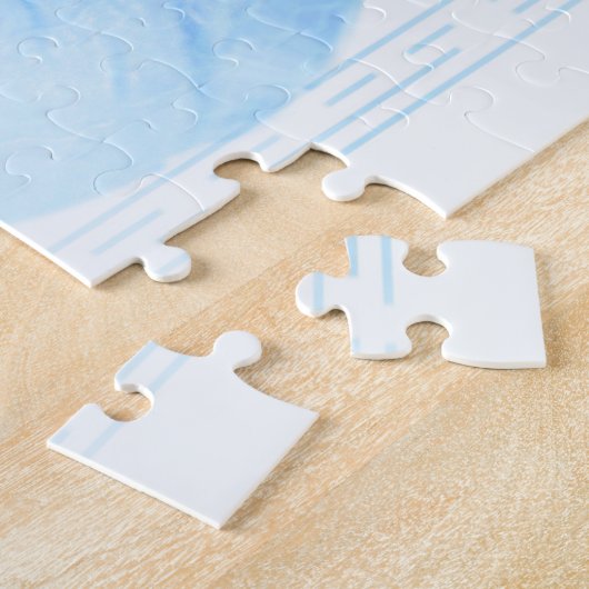 Neo Cyberpunk Android Hologram Legpuzzel (Zijkant)