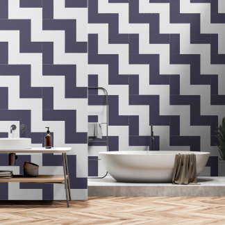 Neo-Deco Driehoekig Raster Behang