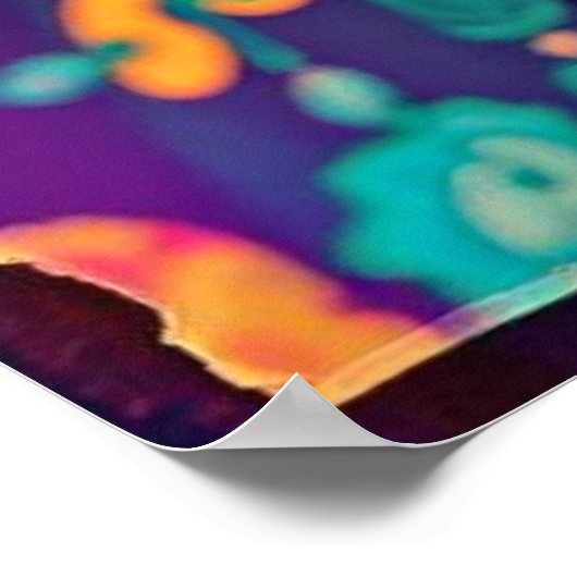 Neo-Frida: Radiant Rebel Portrait Poster (Hoek)