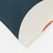 Neo geo: abstracte compositie fleece deken (Hoek)