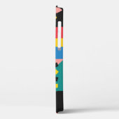 Neo geometrische kleurrijke vormenillustratie Case-Mate iPhone case (Achterkant / Links)