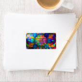 NEO-Glas in lood Etiket (Insitu)