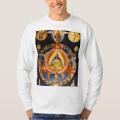 Neo-gnostische drie-eenheid: geest, wetenschap en t-shirt (Voorkant)