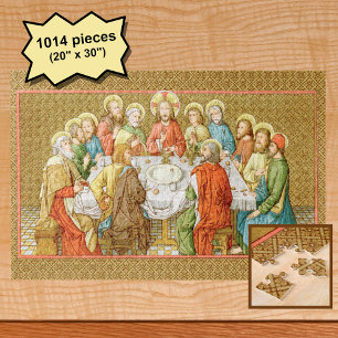 Neo-gotisch Laatste Avondmaal (SAU 046) Legpuzzel