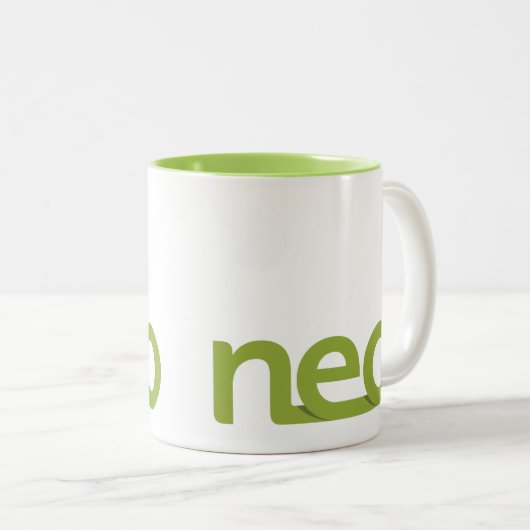 Neo Green Logo Mok (Voorkant rechts)