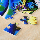 Neo Jap Dragon Tattoo Legpuzzel (Zijkant)
