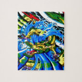 Neo Jap Dragon Tattoo Legpuzzel (Verticaal)