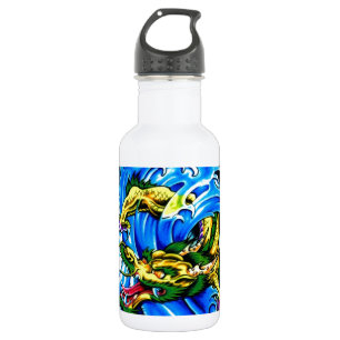 Neo Jap Dragon Tattoo Waterfles