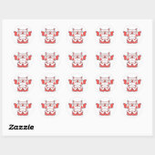 Neo-Kageko Crimson Heart Sticker (Vel)
