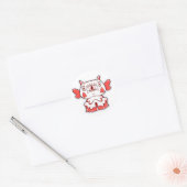 Neo-Kageko Crimson Heart Sticker (Envelop)