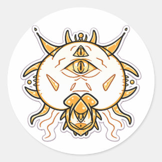 Neo-Kageko Gouden Oog Bewaker Sticker